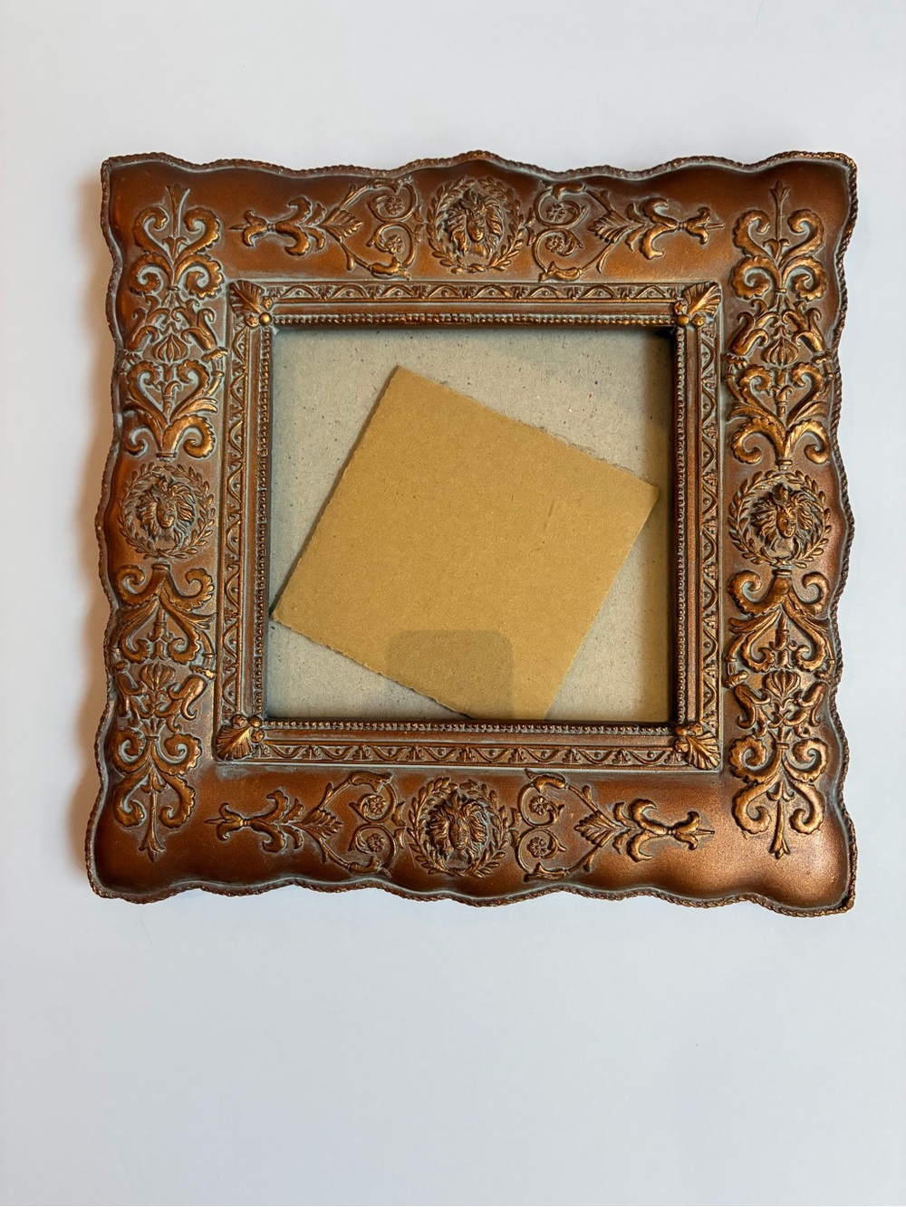 Vintage Baroque 5” x 5” Picture Frame